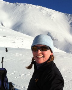 Shannon on St. Helens Summit
