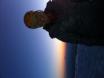 Shannon Wilkinson on the summit of Mt. Hood