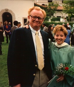 Bill Wilkinson & Shannon Wilkinson at Shannon's College Graduation 