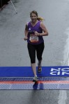 Shannon Wilkinson finishes her first marathon, the 40th Portland Marathon