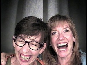 Shannon Wilkinson and Janine Adams Cracking Up